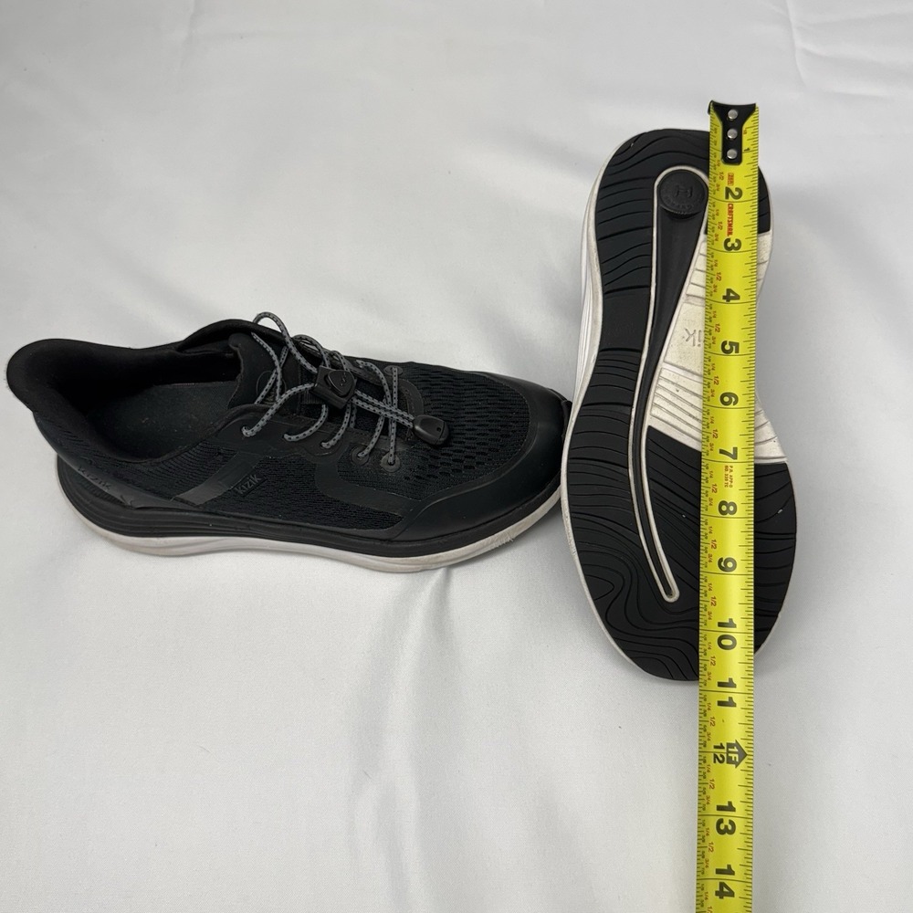 Sleek Black Women's Sneakers - Picture 12 of 14